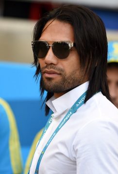 Kolumbiens Nationalspieler Radamel Falcao wurde Opfer einer üblen Fotomontage.