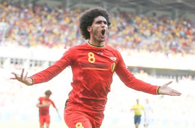 1:1: Marouane Fellaini bringt Belgien wieder in die Spur