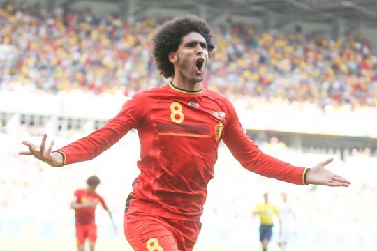 1:1: Marouane Fellaini bringt Belgien wieder in die Spur