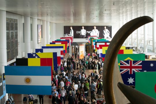 Flughafen Bruessel, Check-in-Bereich