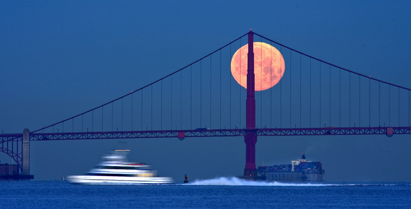 Golden Gate Bridge in San Fransisco (Archivbild: Peter Dasilva/AFP)