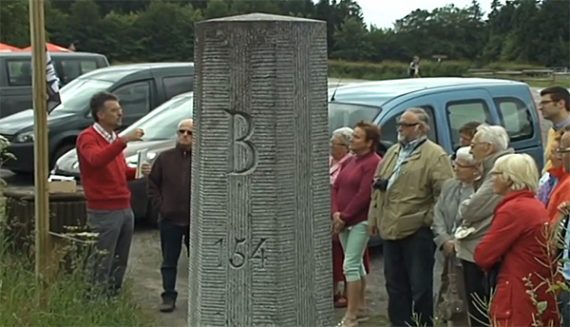 Historische Rundfahrt durch Malmedy und Weismes: Start am Grenzstein 154 auf Baraque Michel