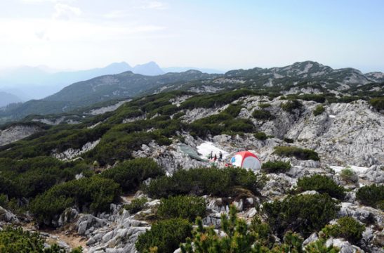Der Eingang zur Höhle bei Berchtesgaden