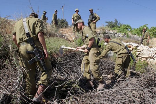 Die israelische Armee sucht nach den drei verschwundenen jüdischen Jugendlichen
