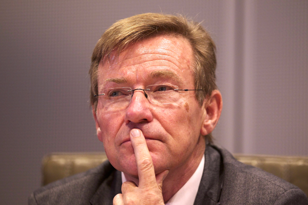 N-VA-Abgeordnete im Europaparlament Johan Van Overtveldt