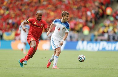 Belgien schlägt Russland 1:0 und steht im Achtelfinale - Foto: Bruno Fahy/BELGA