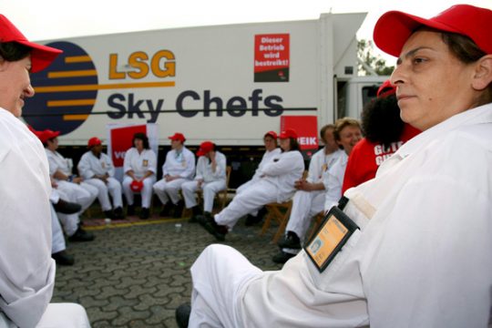 Streik bei LSG Sky Chefs (Archivbild)