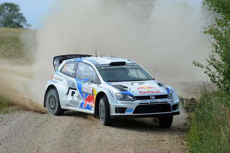 Rallye Polen: Sébastien Ogier im VW Polo WRC