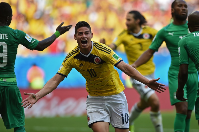 Rodriguez brachte Kolumbien in Führung
