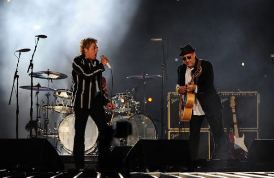 Roger Daltrey und Pete Townshend am 7.2.2010