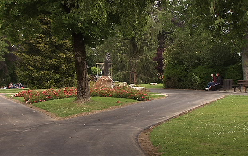 Stadtpark St. Vith (Archivbild: BRF Fernsehen)