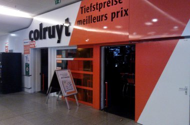 Stromausfall im Eupen Plaza - Colruyt