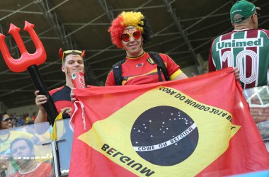 Teufel-Fans in Belo Horizonte