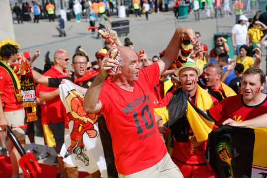 Teufel-Fans in Belo Horizonte