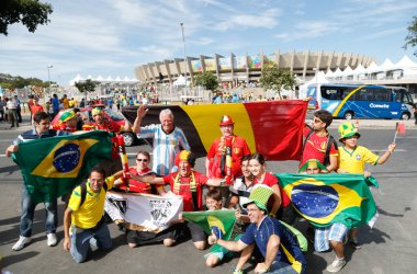 Teufel-Fans in Belo Horizonte