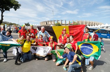 Teufel-Fans in Belo Horizonte