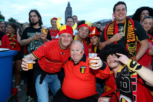 Teufelfans in Oudenaarde