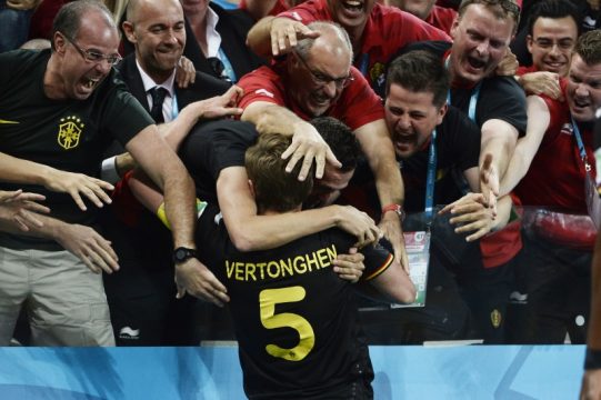 Jan Vertonghen lässt sich für den Führungstreffer feiern