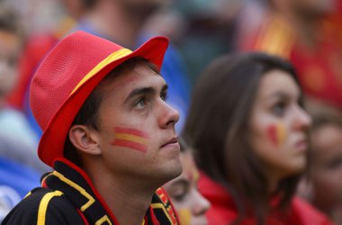 Spanien vs. Niederlande - Espana-Fans