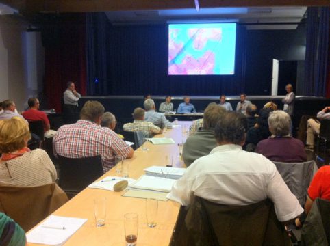 Infoveranstaltung zum Windpark Walhorner Feld