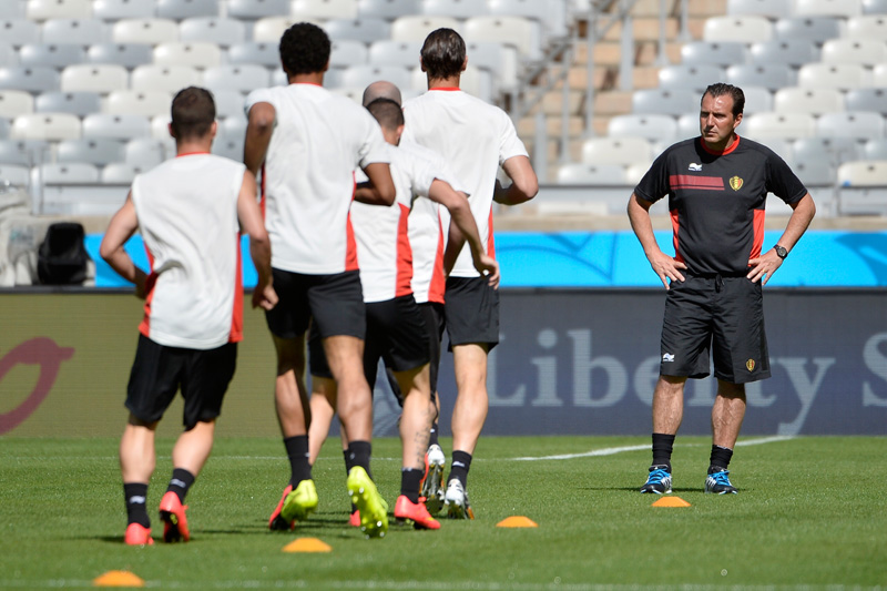 Training der Roten Teufel in Belo Horizonte (16. Juni)