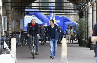 Ypern-Rallye: RACB-Coach Marc Duez mit Pieter Tsjoen - Foto: Gregory Lenormand/DPPI