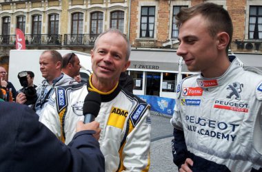 Ypern-Rallye: Bruno Thiry mit Stéphane Lefèbvre - Foto: Katrin Margraff/BRF