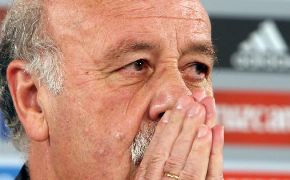 Spaniens Fußball-Nationaltrainer Vincente des Bosque