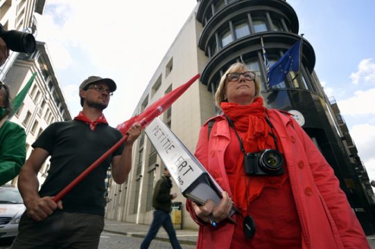 Griechische Journalisten streiken zum Gedenken