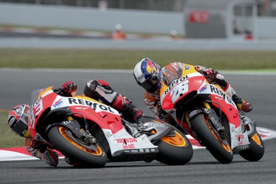 Stallduell: Marquez gegen Pedrosa