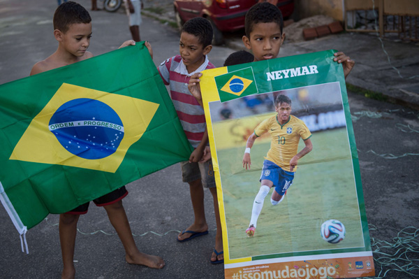 Von Brasiliens Superstar Neymar wird viel erwartet