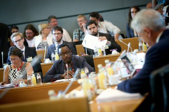 Sitzung des wallonischen Wahlprüfungsausschusses