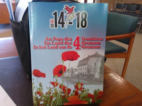 Flyer "Im Land der vier Grenzen"