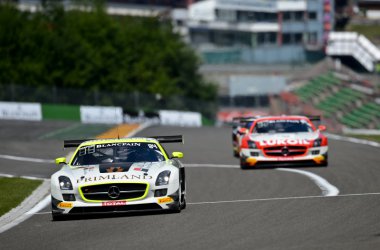 24-Stunden-Rennen von Spa - Mercedes SLS AMG GT3 von HTP Motorsport