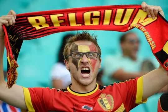 Teufel-Fan in Salvador de Bahia