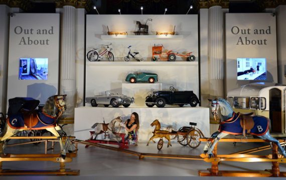 Königliche Spielsachen in einem der Spielzimmer im Buckingham Palast