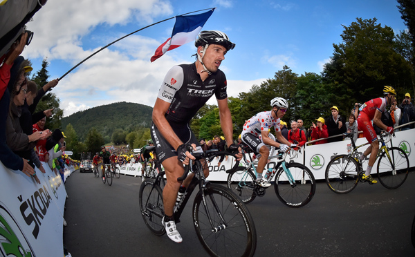 Fabian Cancellara am 14.7. während der 10. Etappe der diesjährigen Tour de France
