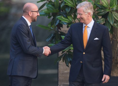 Informator Charles Michel und König Philippe