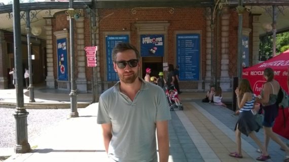 Daniel Offermann am Freitag bei den Francofolies