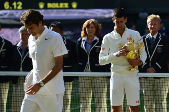 Djokovic bezwingt Federer in Wimbledon