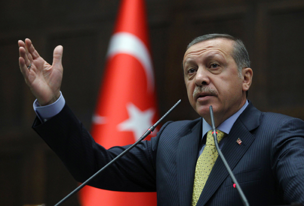 Der türkische Ministerpräsident Recep Tayyip Erdogan will türkisches Staatsoberhaupt werden (Bild vom 27. Mai)