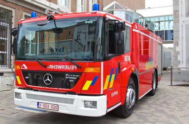 Neue Rettungsfahrzeuge in Eupen vorgestellt