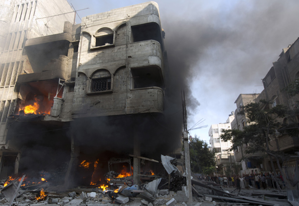Angriffe auf den Gazastreifen dauern an