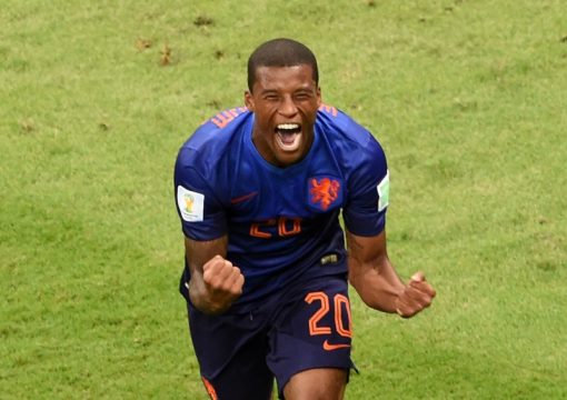 Georginio Wijnaldum jubelt nach seinem Treffer