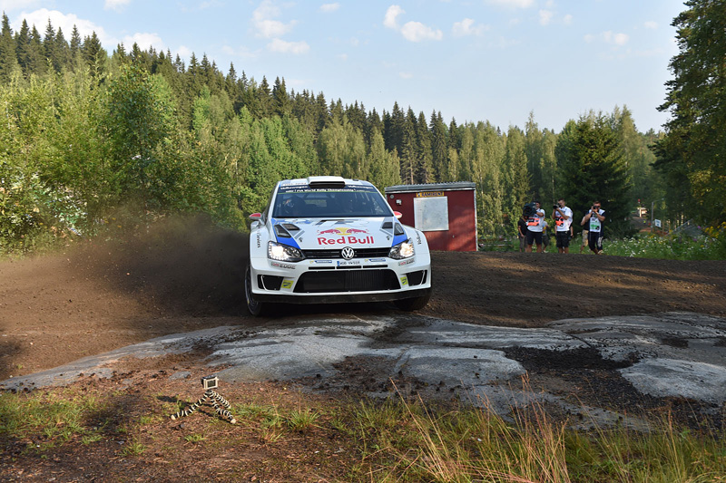 Rallye Finnland - Shakedown: Jari-Matti Latvala (VW Polo)