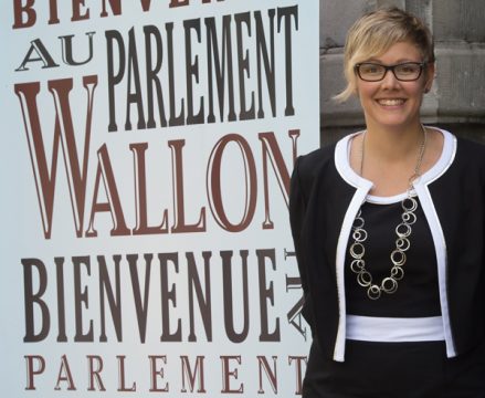 Jenny Baltus-Möres am 10.6. in Namur