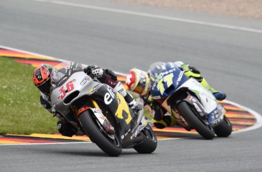 Mika Kallio und Dominique Aegerter, GP von Deutschland auf dem Sachsenring