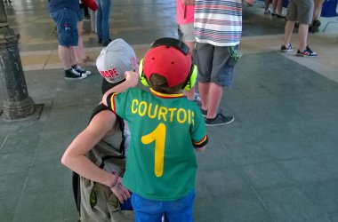 Francofolies: Auch kleine Courtois-Fans sind dabei