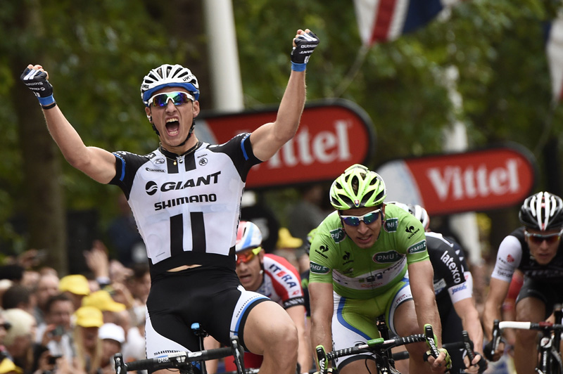 Marcel Kittel gewinnt die dritte Etappe der Tour 2014