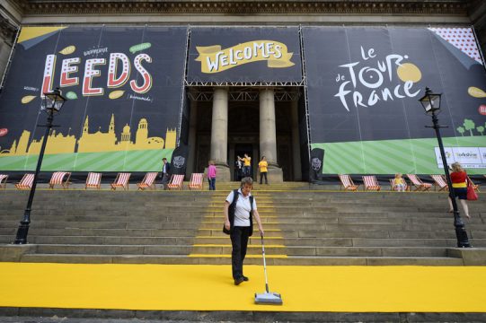 Leeds macht sich schick für den Tour-Start